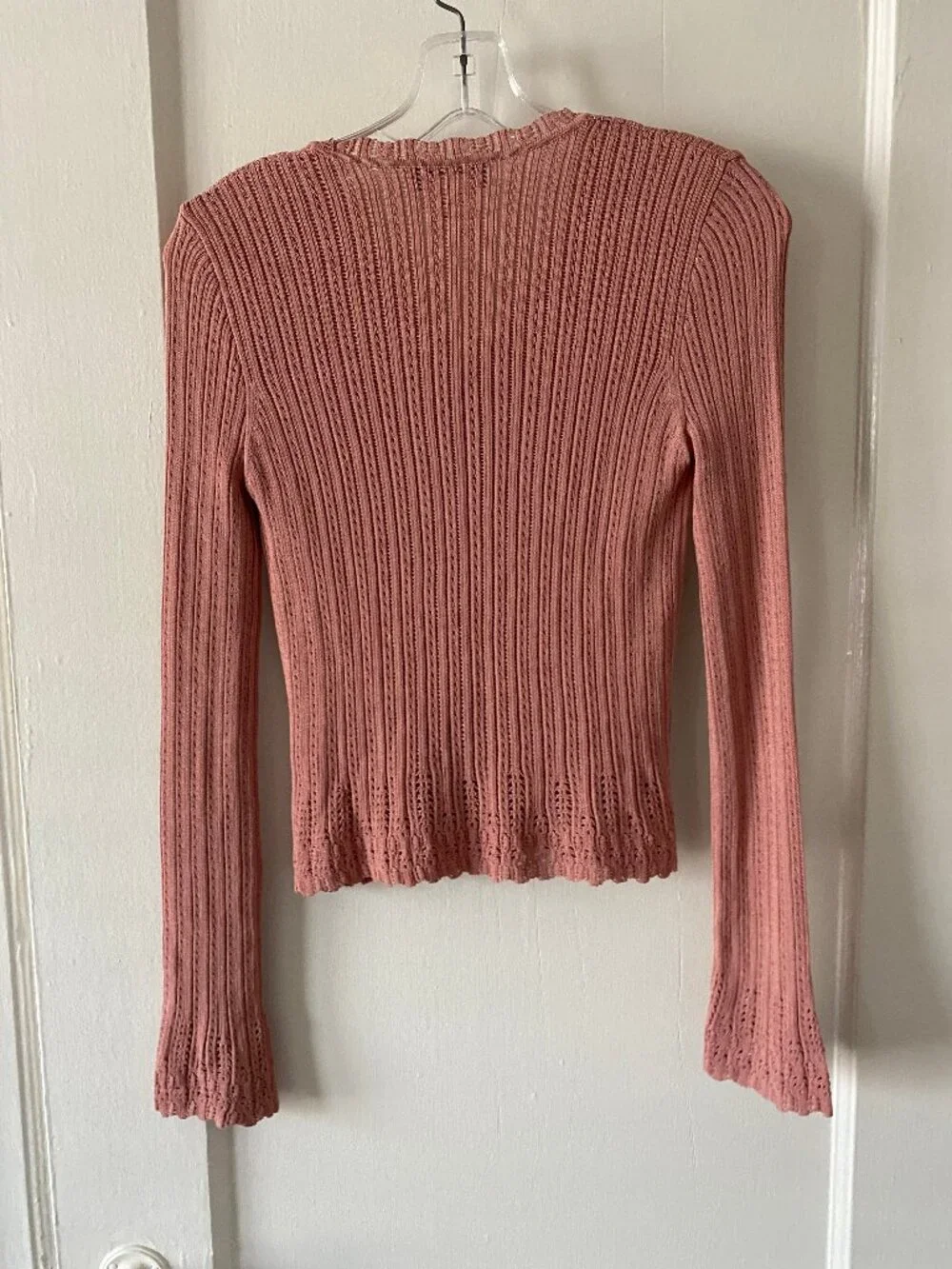 Gorgeous Christian Dior Fine Gauge Knit Cardigan